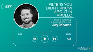 Filters You Didnt Know About in Apollo  Predictable Revenue Podcast [upl. by Jesselyn321]