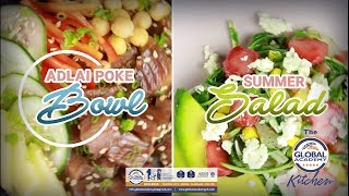 Adlai Poke Bowl amp Summer Salad [upl. by Esenej813]