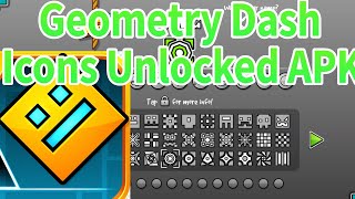 ¡¡GEOMETRY DASH 22 UNLOCKED ICONS [upl. by Aronow]