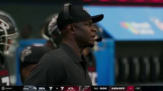 MADDEN 25  Seahawks  Falcons  Madden 25 Simulation NO COMMENTARY [upl. by Aimej]