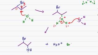 Halohydrin Formation  Alkene Reaction Mechanism [upl. by Ennej]