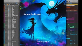 Orchestrations for a Fantasy Symphonic Metal Track  Fae and the Dragon  Errha Studios [upl. by Mesics]