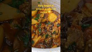 Aalu began ki unique si sabzi very testy chapati sabzi ki recipe 😋 [upl. by Enialed826]