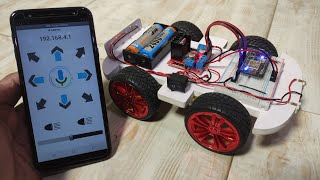 How To Build a WiFi Based Robot with Android Application Control  Android App with MIT App Inventor [upl. by Nanyt]