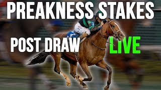 Preakness Stakes 2024 live post position draw [upl. by Aivul505]