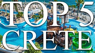 TOP 5 BEST allinclusive family resorts in CRETE 2023 PRICES REVIEWS INCLUDED [upl. by Atekihc910]