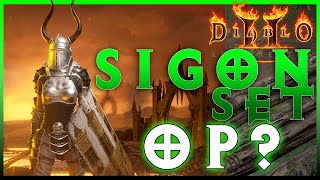 Dueling with Sigons Set  Diablo 2 Resurrected D2R [upl. by Sola]