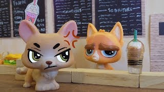 LPS Coffee Shop DISASTER ☕ Littlest Pet Shop Funny Skit [upl. by Massey414]