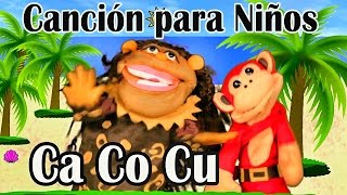 Canción ca co cu  El Mono Sílabo  Videos Infantiles  Educación para Niños [upl. by Maye607]