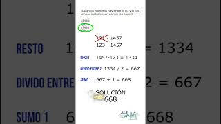 💥 💥 Aprende PSICOTÉCNICOS en 60 segundos 💥 💥 ⇨ Números entre dos dados  Nivel medio  I [upl. by Artimed876]