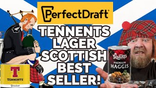 Perfectdraft Tennents 4 Scotlands Best Selling Lager Review [upl. by Gnohp]