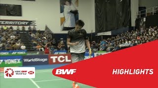 YONEX US Open 2019  Semifinals MS Highlights  BWF 2019 [upl. by Bonns]