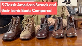 American Boot Classics Compared Indy 1000 Mile Iron Ranger Chippewa Service Boot Higgins Mill [upl. by Mills]