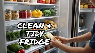 ULTIMATE Guide to Fridge Organization and Cleaning [upl. by Carina]