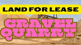 GRAVEL QUARRY LAND FOR LEASE  south Tamil Nadu [upl. by Forrest]