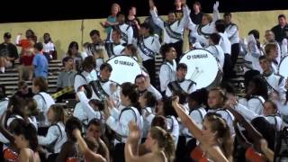 Mosley High school Band movie game 6 with extra drum line HD [upl. by Nosbig164]