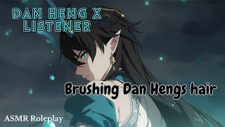 ASMR Brushing Imbibitor Lunae Dan Hengs hair  Honkai Star Rail ASMR [upl. by Mayyahk]