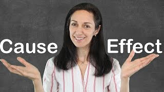 Linking Words of Cause amp Effect  English Grammar Lesson [upl. by Eineg672]