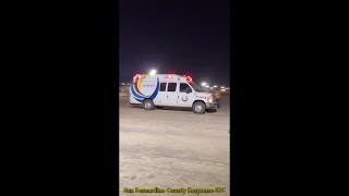 Nocturnal 2022 Music FestivalRave Symbiosis Ambulance Services Responding Code 3 [upl. by Delahk432]