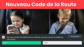 NOUVELLES QUESTIONS  Test Code de la Route 2023  Série 39 [upl. by Wellington]