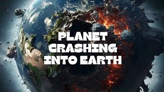 Planet vs Earth The Ultimate Cosmic Collisionviralvideotrending planet planetaryresearchWhatIf [upl. by Ravi]