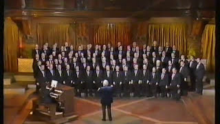 Treorchy Male Choir singing quotMorte Christequot [upl. by Gerladina]