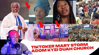 BREAKINGTiktoker Mary Ex Kuami Eugene Máíd St0rm Adom Kyei Duah Church After Crýínğ for Forgiveness [upl. by Ardys840]