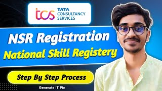 NSR Registration Process 2024  How to Apply for National Skills Registry  NSR for TCS Infosys [upl. by Treiber]