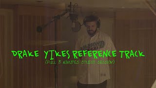 Drake Recording His Reference Track For Kanye Wests Yikes FULL 8 MINUTE STUDIO SESSION [upl. by Evaleen]