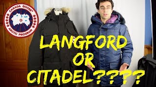 Langford vs CitadelReview ComparisonCanada Goose [upl. by Etireuqram791]