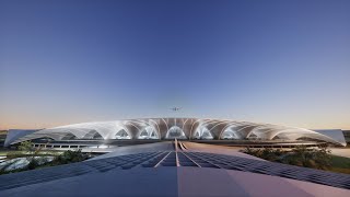 Mohammed bin Rashid approves designs of new passenger terminal at Al Maktoum International Airport [upl. by Placeeda]