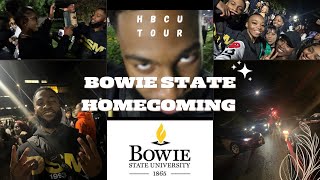 HOMECOMING TOUR BOWIE STATE VLOG [upl. by Behlau]