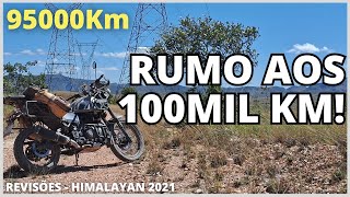 Revisão 95000Km  Himalayan 2021 [upl. by Lyrej873]