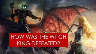 How Eowyn defeated the WitchKing EXPLAINED Lord of the Rings Lore [upl. by Puna]