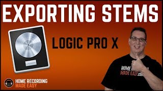 Logic Pro X  Exporting Stems amp Sending Session via Dropbox [upl. by Frick472]