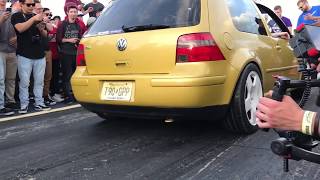 MK4 GTI FIRES CRAZY GUNSHOTS  Clean Culture 2017 [upl. by Otiv]