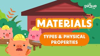 Materials Types amp Physical Properties  Primary School Science Animation [upl. by Danielle]