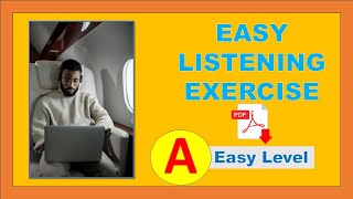 Listen and choose the correct option  level A easy  Basic Listening Exercises  Easy Listening [upl. by Rizika713]