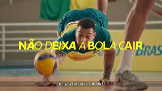 Fã e apoiador do vôlei brasileiro  BB [upl. by Elnukeda]