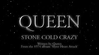 Queen  Stone Cold Crazy Official Lyric Video [upl. by Dick]