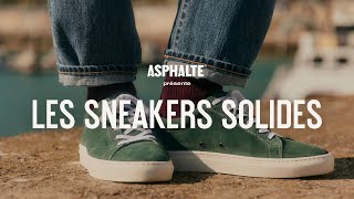 Les Sneakers Solides  ASPHALTE [upl. by Aititil]