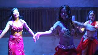 Boshret Kheir  Hussain Al Jassm i  Shaabi Bellydance Hyein amp Navah in Seoul Korea 샤비 벨리댄스 혜인과 나바 [upl. by Leahplar]