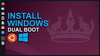 Safely Dual Boot Windows On Your Linux System [upl. by Nairbo]