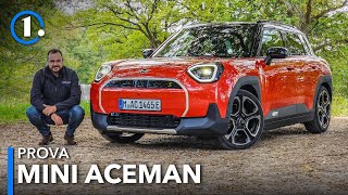 MINI Aceman 2024  La PROVA del CROSSOVER compatto da 32000€ [upl. by Evatsug]