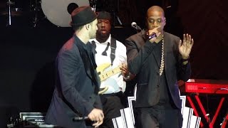 Justin Timberlake and JayZ  Suit n Tie LIVE  Wireless 2013 [upl. by Lehteb937]