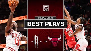 Chicago Bulls Team Highlights vs Houston Rockets  Game Highlights  CHSN Chicago Bulls [upl. by Schurman]