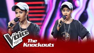 Malindi Shenara  Aron Maama ආරොන් මාමා  Knockouts  The Voice Teens Sri Lanka [upl. by Ephrem]