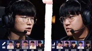 MID T1 Faker vs BOT T1 Gumayusi HIGHLIGHTS  LCK Season Opener 2024 [upl. by Fondea]