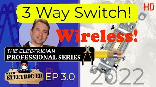 3way or 3 way wireless Caseta Pico switch wiring easy [upl. by Tiedeman]