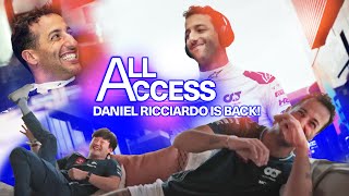 ALL ACCESS  Daniel Ricciardos Formula 1 return at Scuderia AlphaTauri  danielricciardo [upl. by Ecnarual]